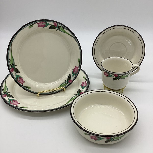 Lenox Midnight Blossom Dinnerware Set For Sale Lenox Chinastone Tableware Lenox Midnight Blossom Dinnerware Lenox  Replacement Dish  (O.5)