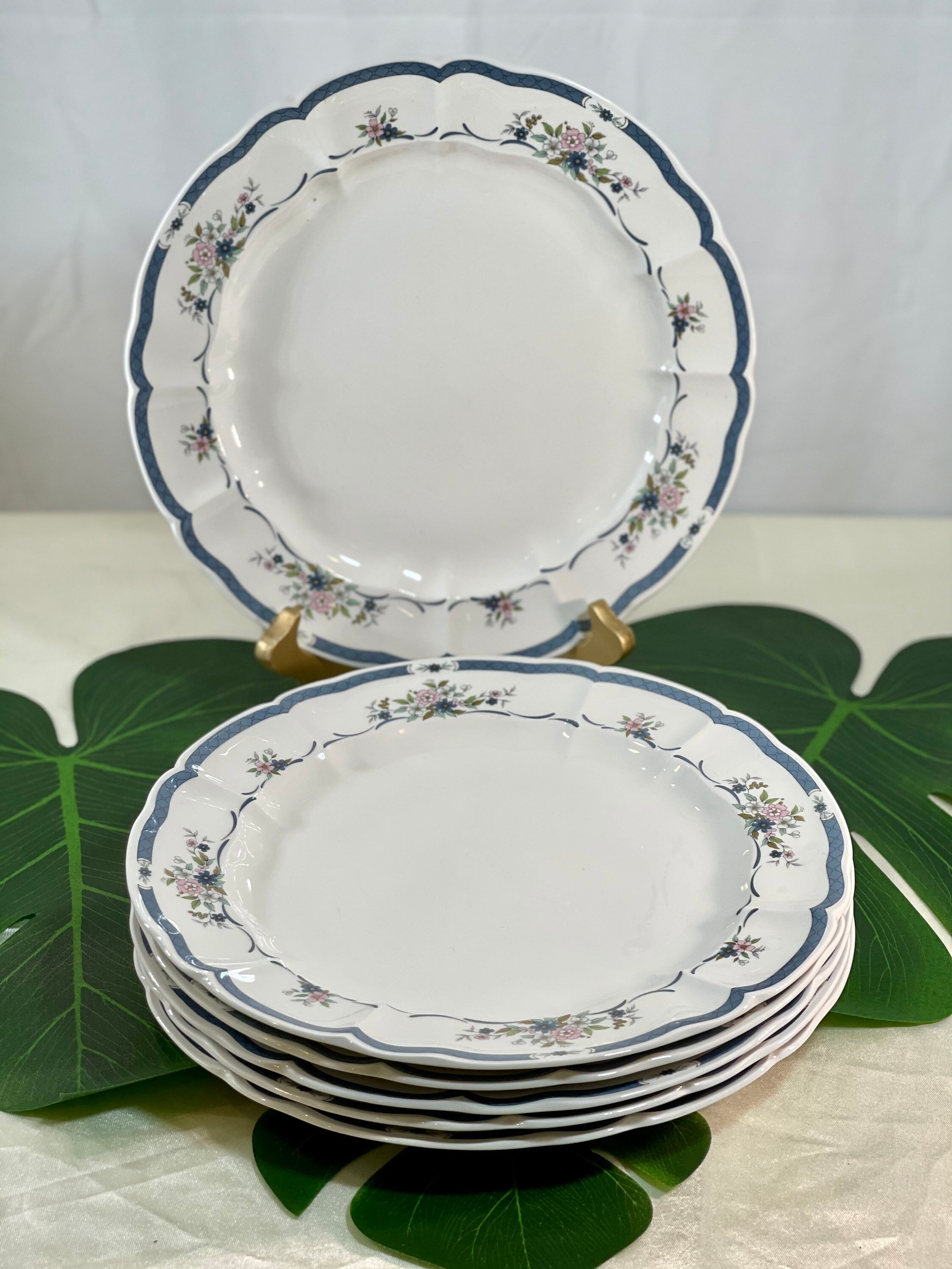 Nikko China Supreme Dinner Plate, Vintage Floral Tableware (O) - Etsy