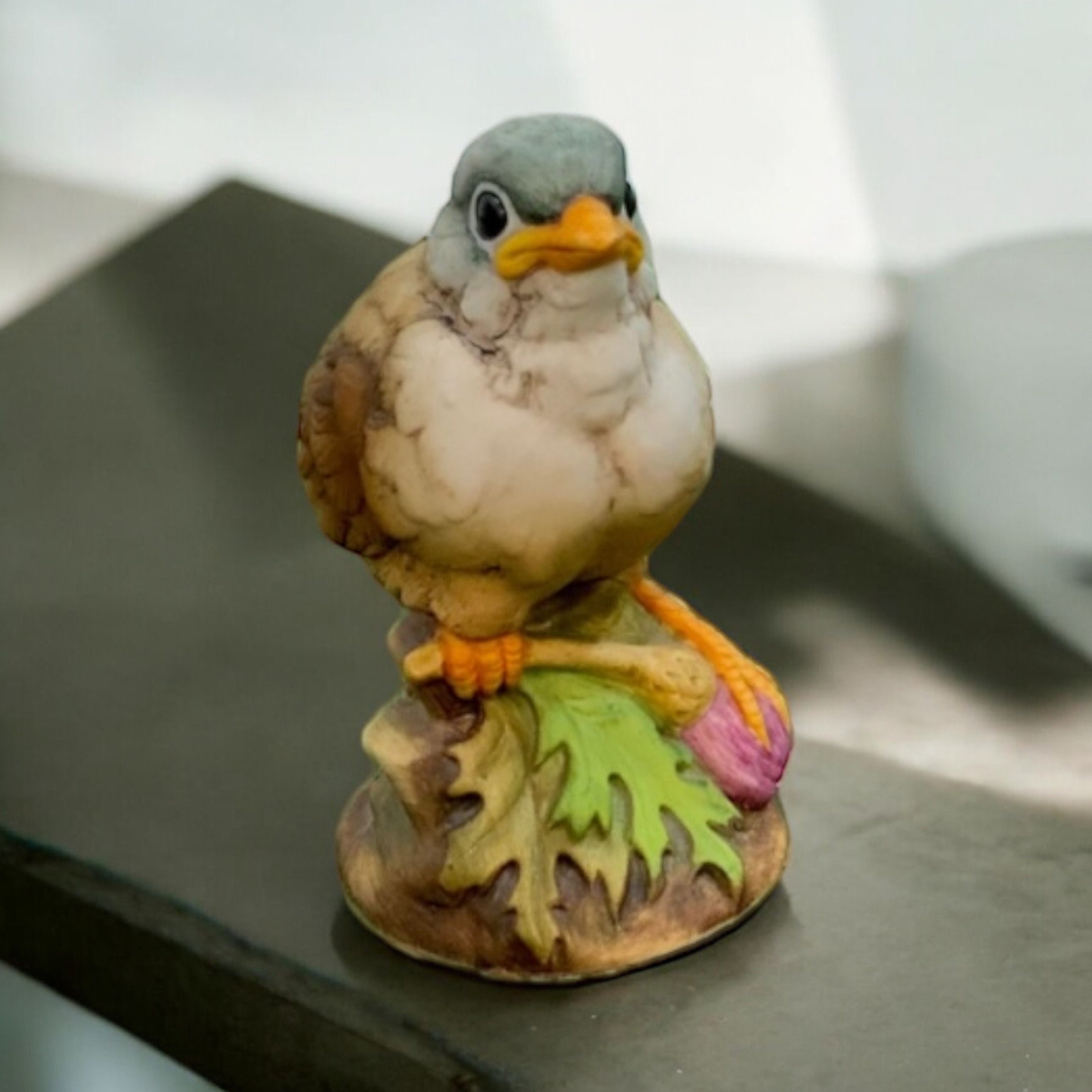 Figurine Bird Gold Finch by Andrea Andrea by Sadek Beautiful