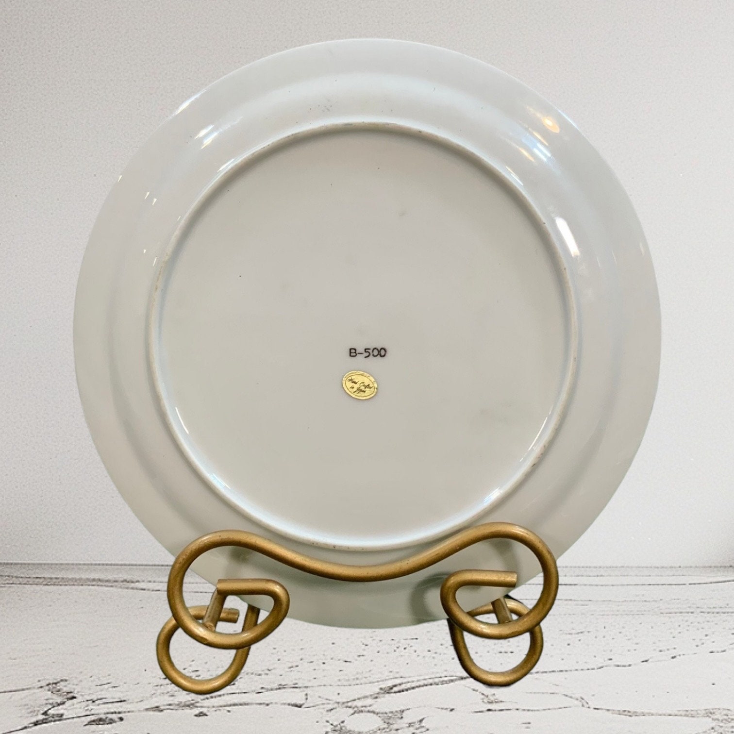 25th Anniversary Plate: Silver Accent, Japan Crafted (F5-6) - Etsy