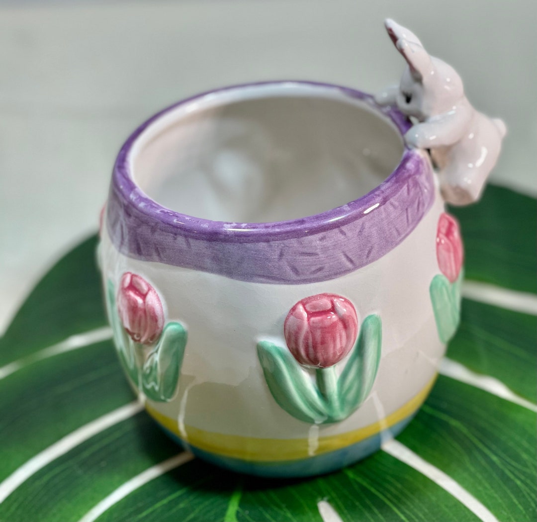 Hermitage Pottery Jelly Bean Holder L.11 Etsy