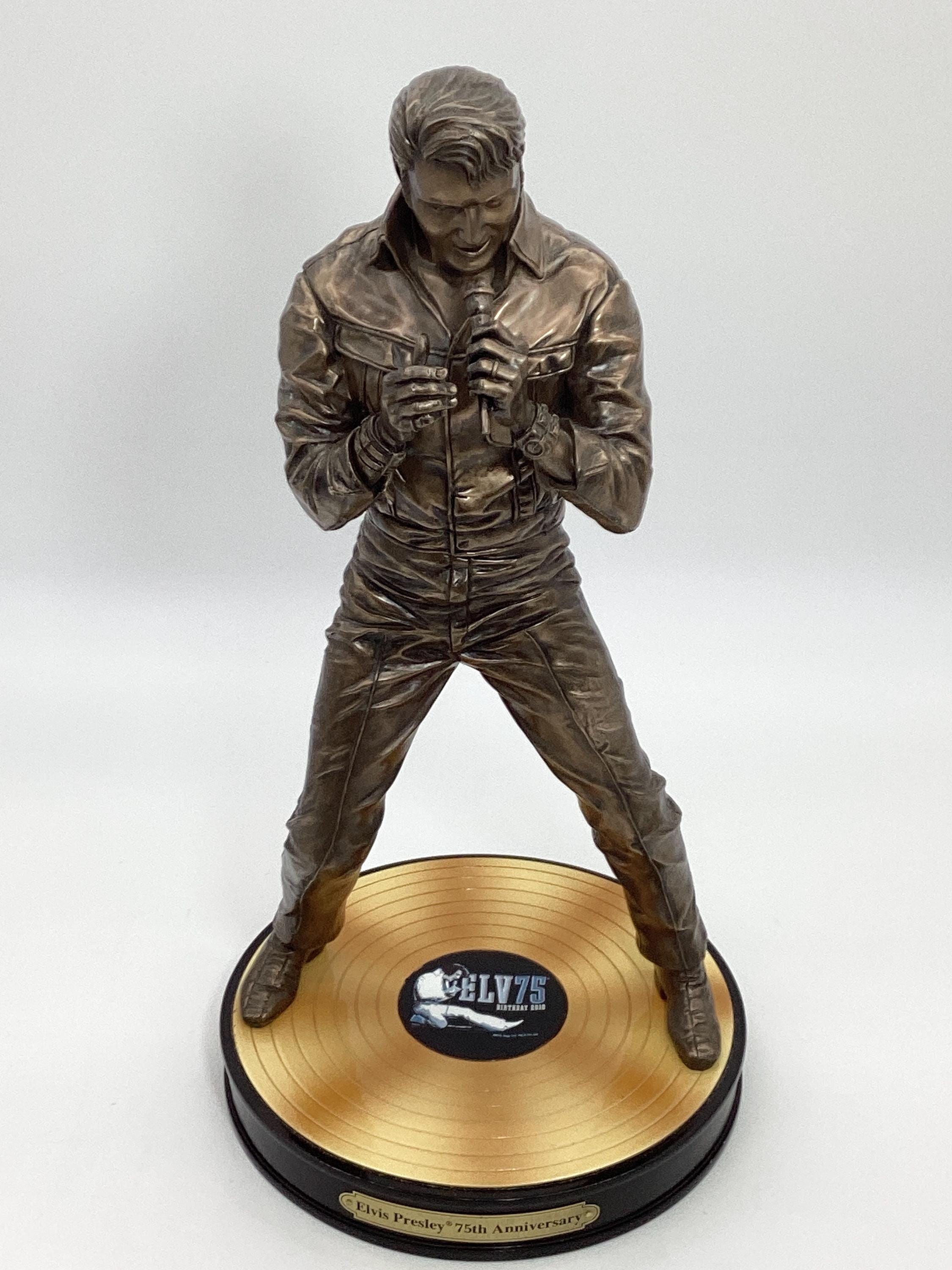 Elvis Presley 75th Anniversary Musical Figurine, Collectible