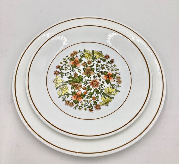Corelle Dinnerware Corning Indian Summer Dinner Plate Luncheon Salad Plate Yellow Orange Flowers Thanksgiving Dinnerware T3 6 J9 8 W2 9 Etsy Israel