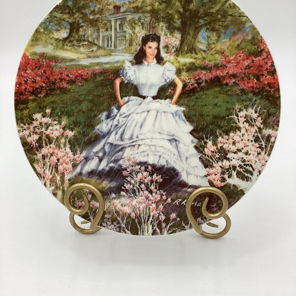 Very Rare Beautiful Limited Edition Of Scarlett First Issue Of Gone With The Wind Collection By Raymond Kursar (A9-9)