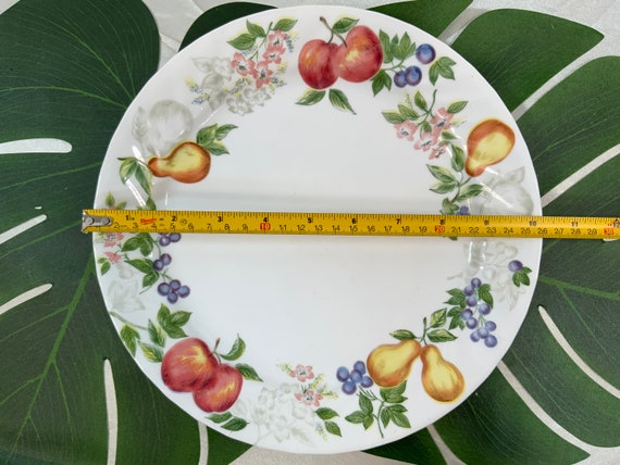 Corelle Chutney Dinner Plate, Fruit Pattern Tableware (F.3) - Etsy