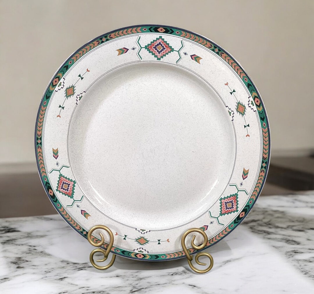 Vintage Studio Nova Adirondack Platter: Southwestern Stoneware