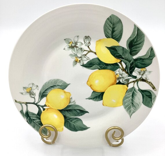 Lemon dinner clearance plates