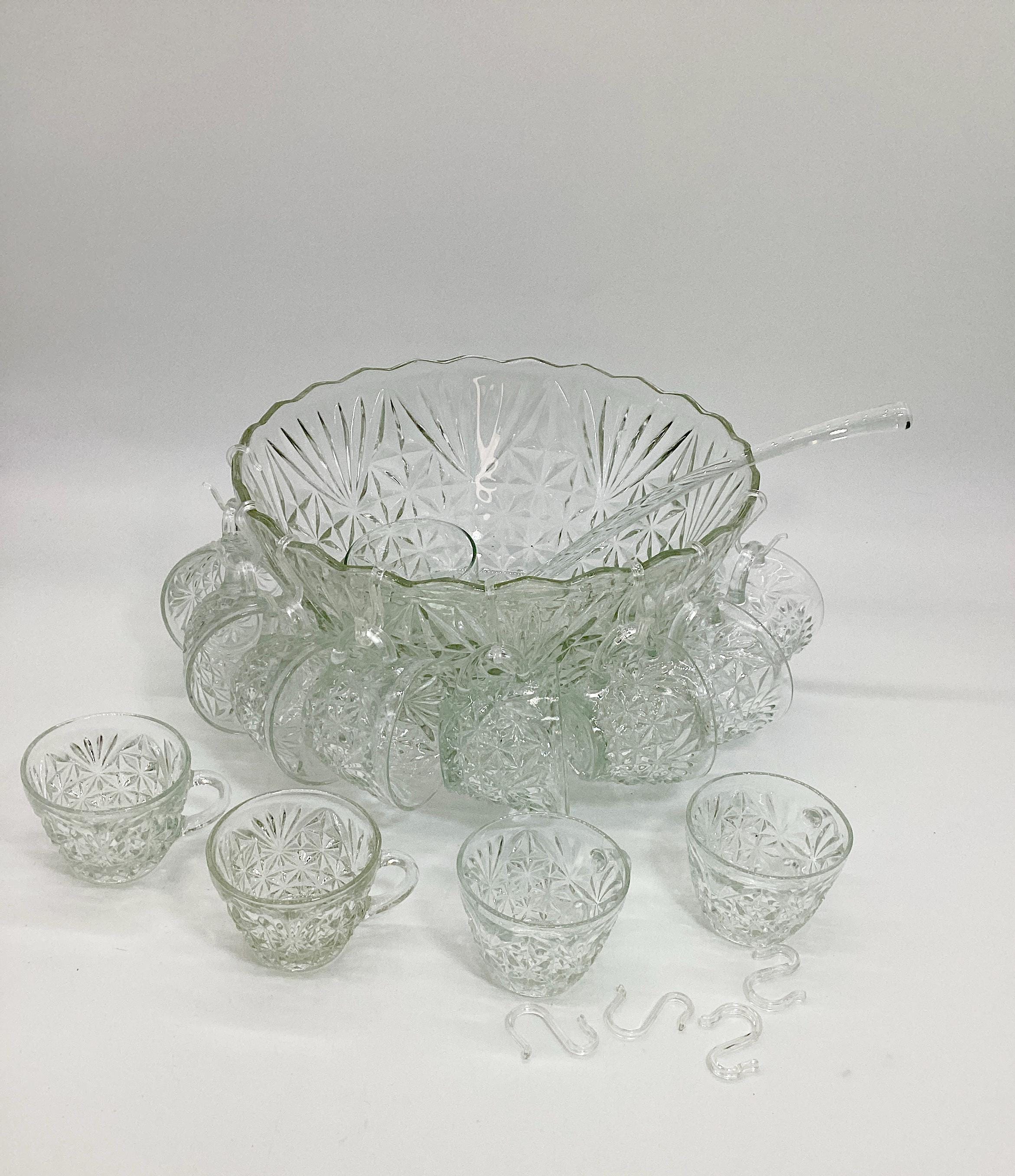 Punch Bowl Set Anchor Hocking Arlington - Etsy