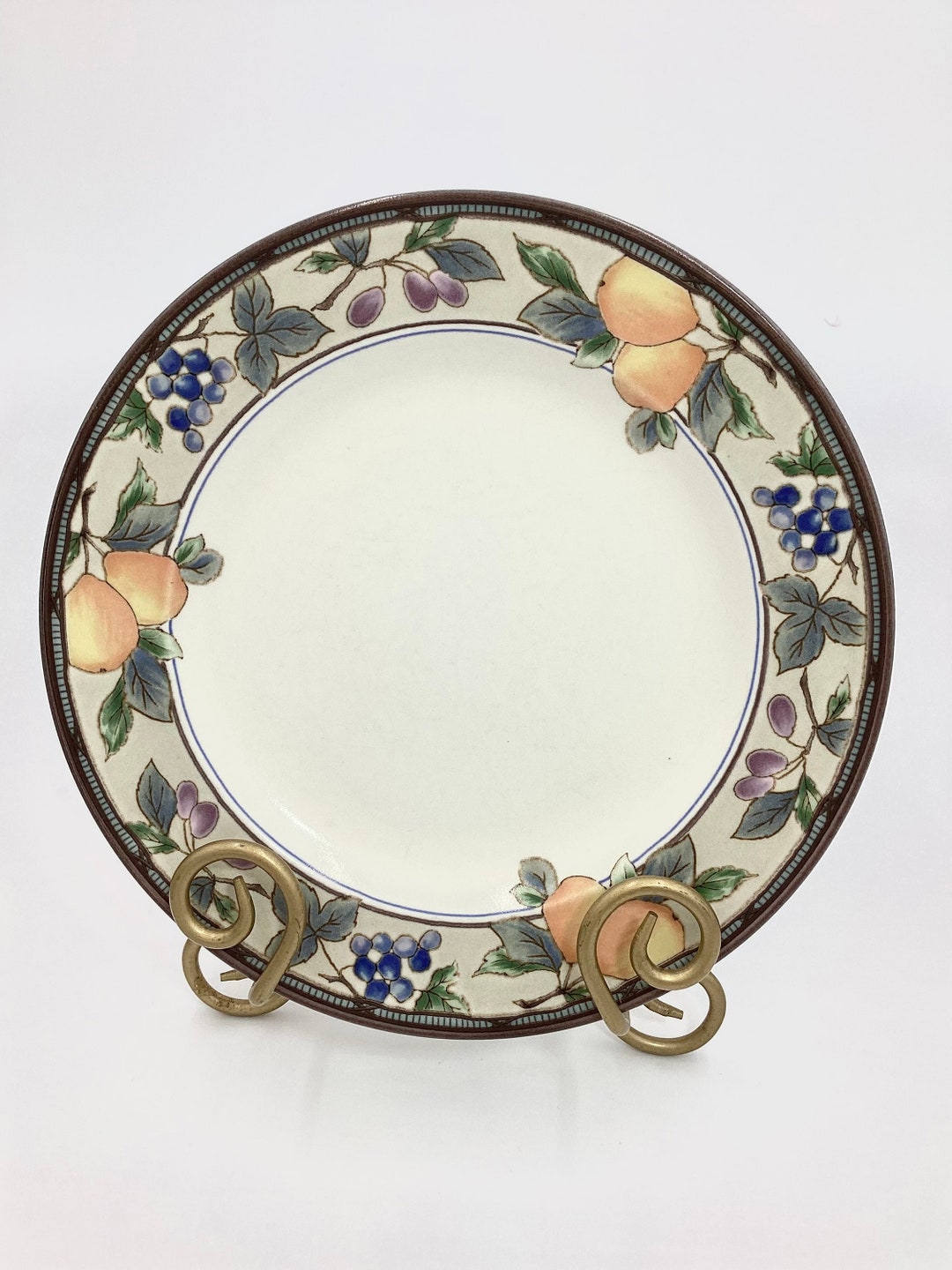 Mikasa Intaglio Garden Harvest Dinnerware Serving Bowl CAC29 Etsy