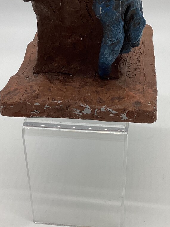 Vintage Michael Garman Cowboy Statue, 