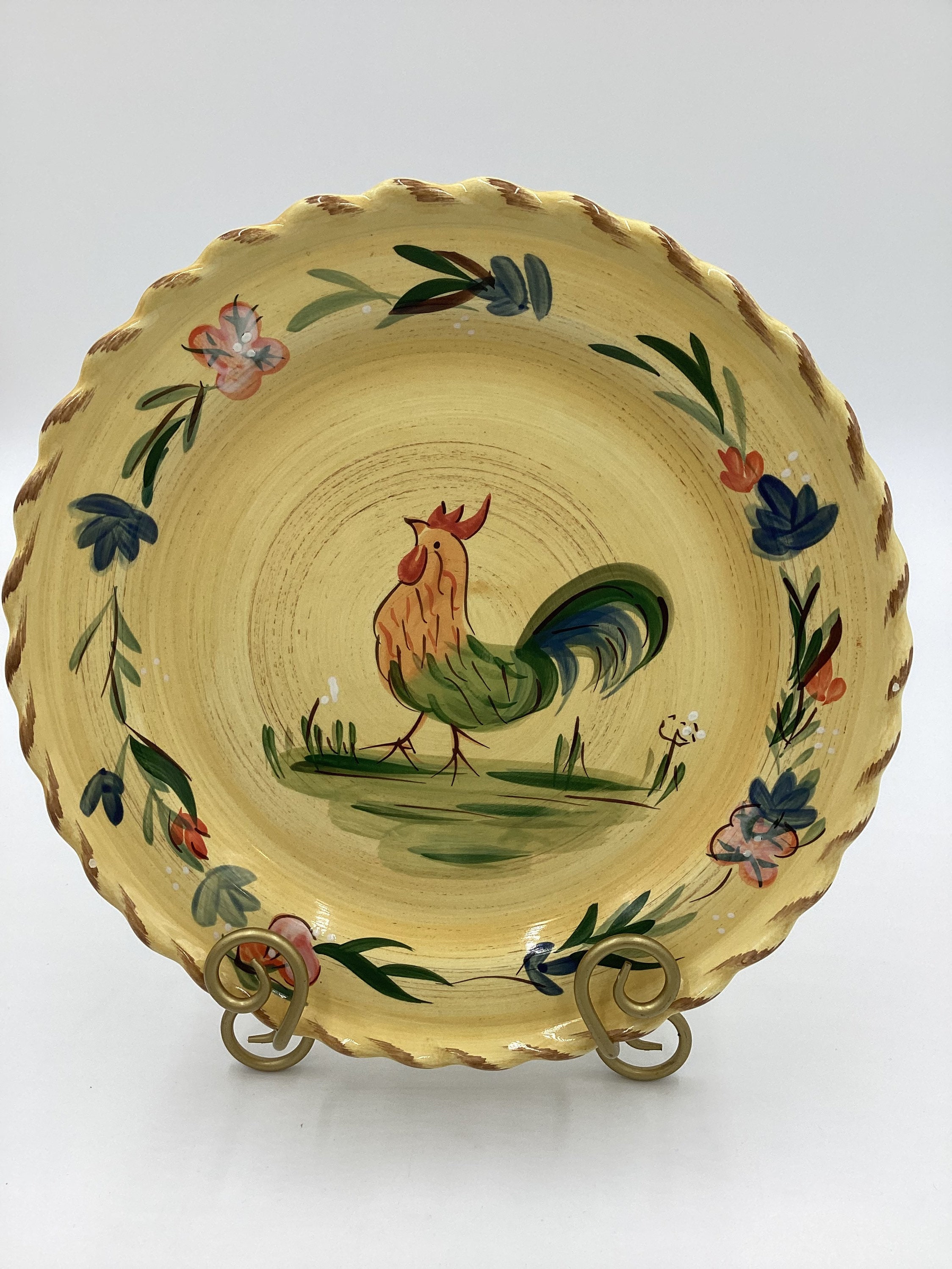 Rooster plates cheap