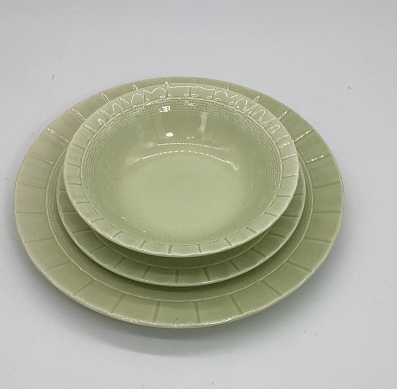 Martha Stewart Basketweave Dinnerware Set