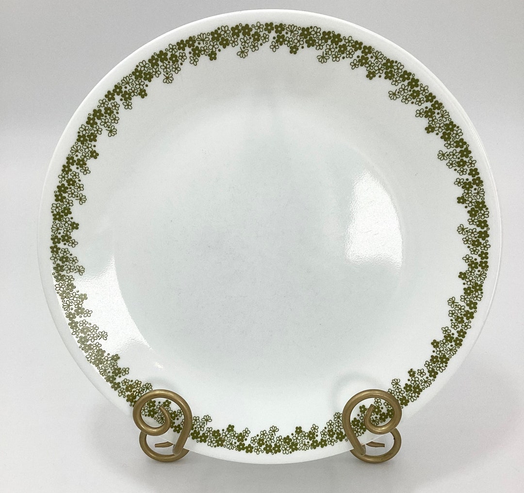 Vintage Spring Blossom Corelle Dinner Plate by Corning Green Etsy
