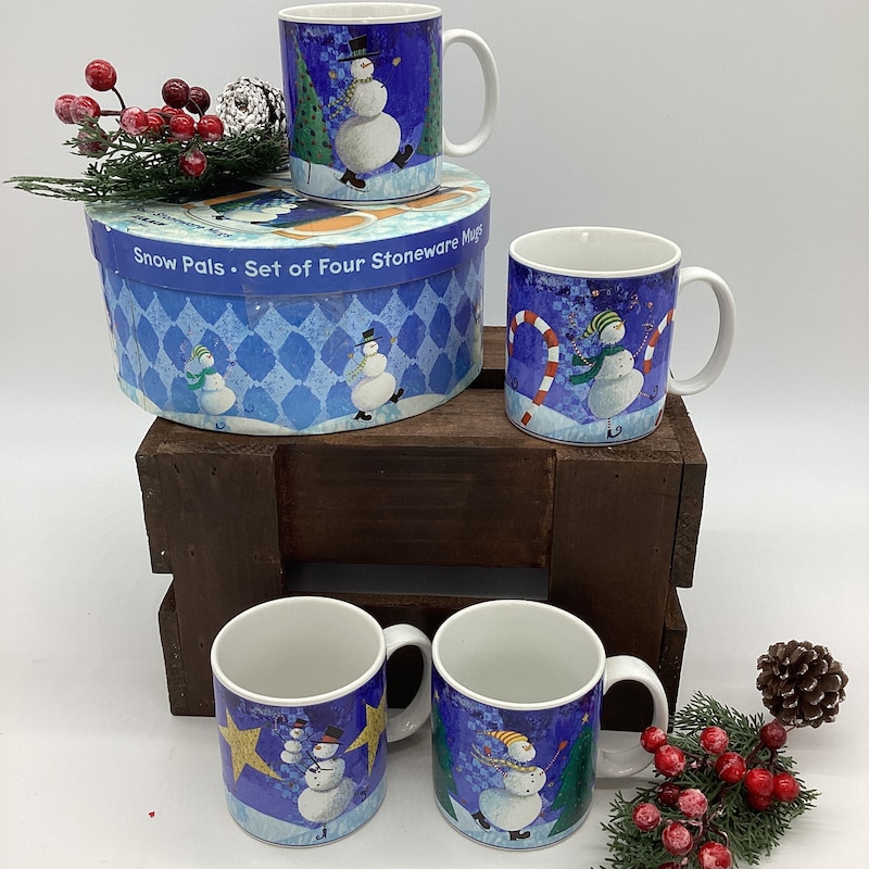 Christmas kittens oneida plates