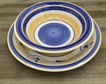 Everyday Gibson Discontinued Pattern Bowl Dinner Plate Flora - Main Image