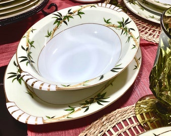 人気絶頂 Kent China Inspired Japanese Dishes Pattern Bamboo Hai Bali 食器