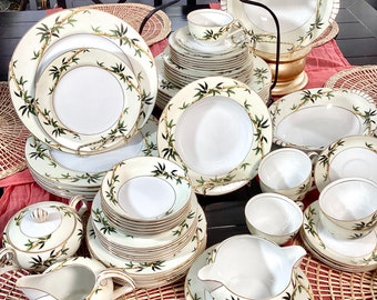 Kent Bali Hai Bamboo Pattern Dishes Japanese Inspired China