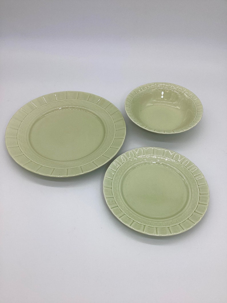 Martha Stewart Basketweave Dinnerware Set