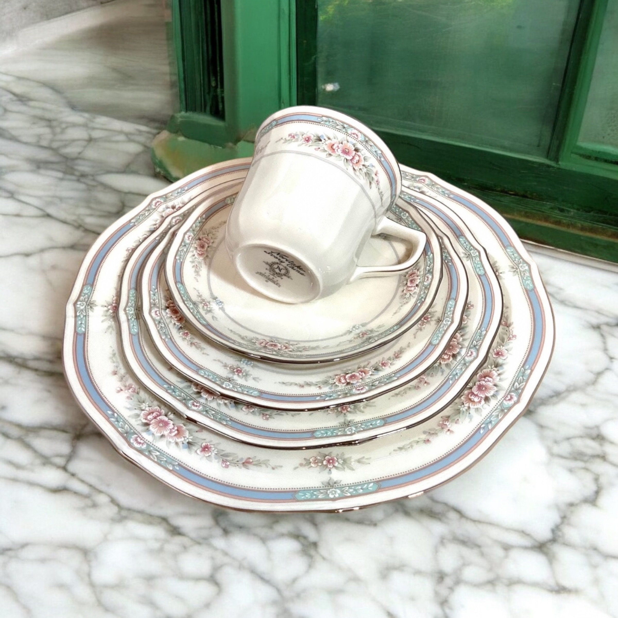 Noritake Rothschild Ivory 7293 Noritake Dinner Set Elegant Entertaining Dishes Replacement Noritake Dishes Tableware Gift Idea E.6 10 Etsy