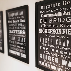 Landmark Print Boston University (BU) (Boston, hogescholen, universiteiten, enz.)