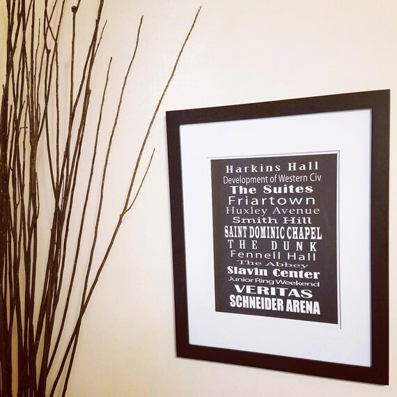 Providence College Pc Landmark Print Providence Rhode Etsy