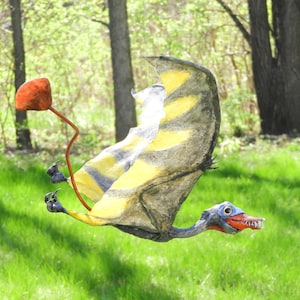 Rhamphorhynchus Male &quot;Gliding&quot; Replica Pterodactyl Model Custom