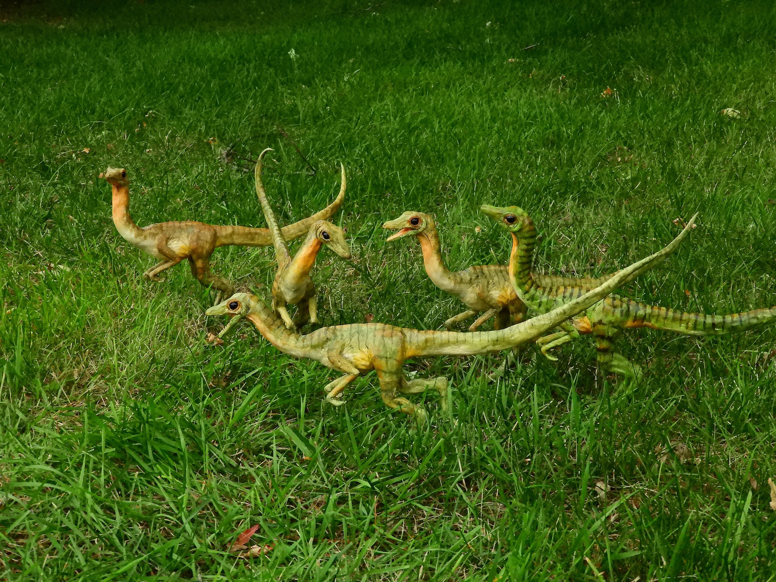 Compy LifeSize Outdoor Replica Dinosaur Model Etsy