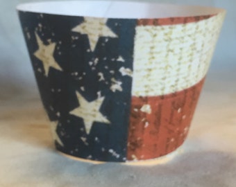 Stars and Stripes Cupcake Wrappers