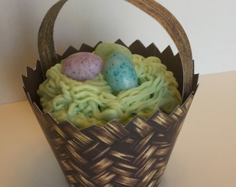 Rustic Basket Cupcake Wrappers