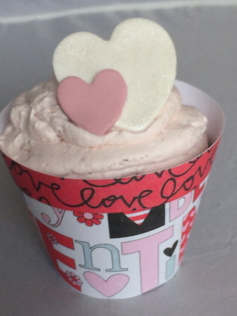 Be Mine Valentine's Day Cupcake Wrappers image 3