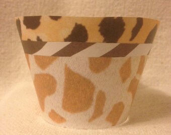 Safari Cupcake Wrappers