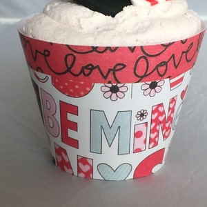 Be Mine Valentine's Day Cupcake Wrappers image 2