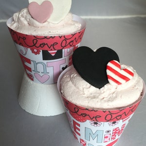 Be Mine Valentine's Day Cupcake Wrappers image 1