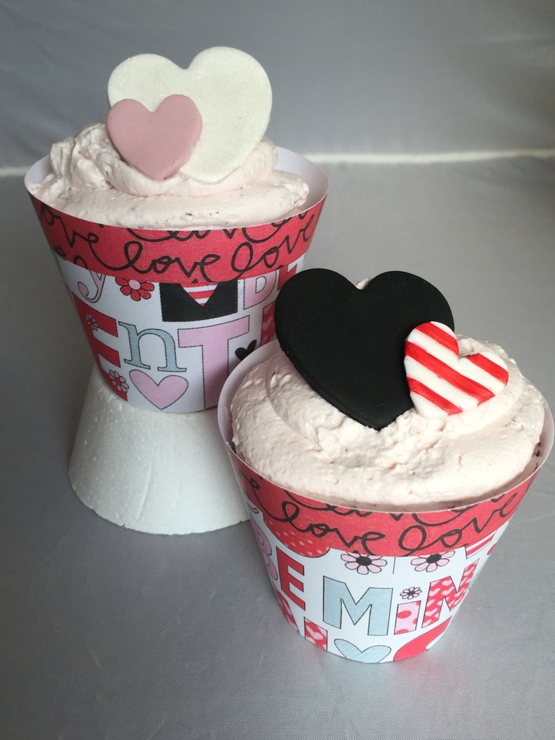 Be Mine Valentine's Day Cupcake Wrappers image 1