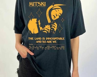 Mitski Shirt, The Land Is Inhospitable Shirt, Mitski Album Shirt
