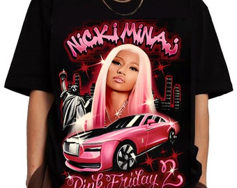 2024 Nicki Minaj Tour T-Shirt, Nicki Minaj Pink Friday 2 Concert Shirt, Nicki Minaj Fan Gift, Nicki Minaj Merch, Rapper Nicki Minaj Shirt