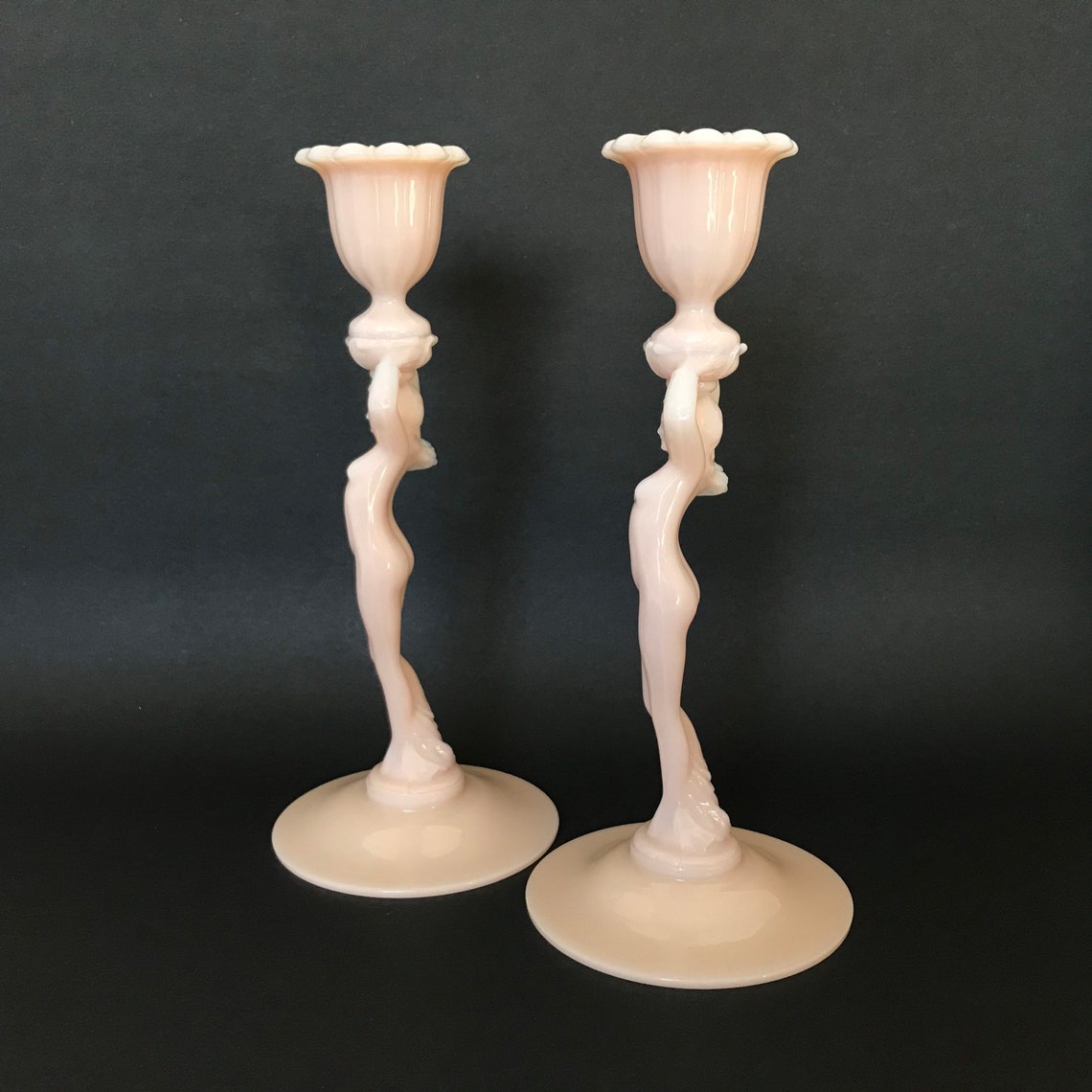 Cambridge Glass Statuesque 3011 Line Crown Tuscan Art Etsy