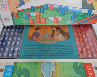 Vintage Milton Bradley Stratego Board Game - Children's Games - 1960s - Vintage Board Games - Vintage 60s - Vintage Gifts