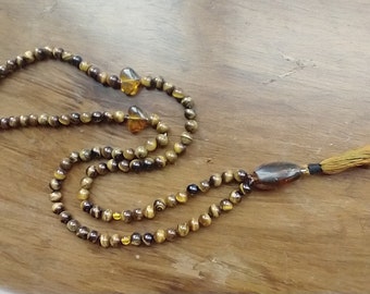 Tiger Eye, Amberheart 99x8mm tasbih ,Prayer Beads, Tasbeeh,Tesbeh,Islamic Doa, Masjid ,Misbaha,Tespih, Masbaha Dhikr, ,Misbaha