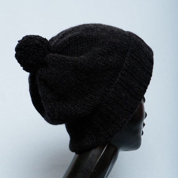 cashmere beanie hat womens