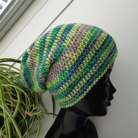 Light Green, Yellow Green, Gray, Petrol Womens Hat Knit Hats Women