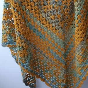 Wool Crocheted shawl Lacy Crochet shawl Crochet scarf wrap Knit shawl Colorful Crochet scarves Crocheted wrap Crochet cotton shawl