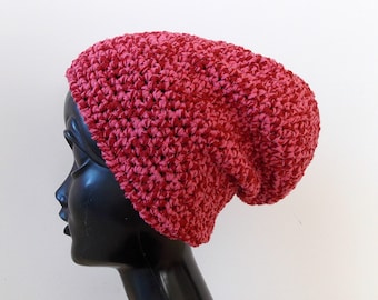 Crochet slouchy beanie Crochet Hat Crochet hats women Kids slouchy hats Red slouchy beanie Knit hats women beanies