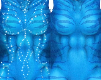 Bodysuit only for Blue Zebra- Animal Print