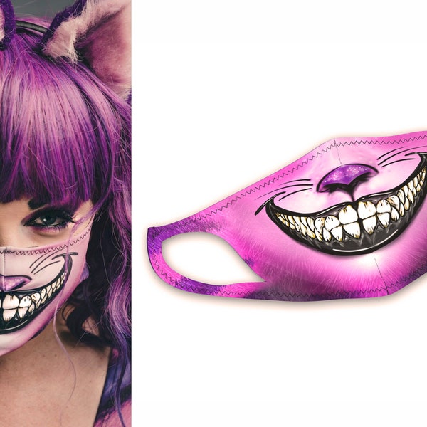 Cheshire Cat Mask Etsy