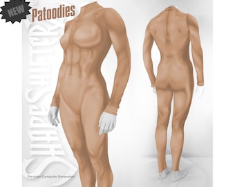 NEW Woman's Patoodie Bodysuit Base for Cosplay | Made to Order here in the USA