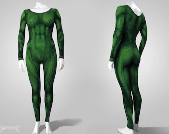 Faux Scaly Bodysuit, Mermaid Alien Fairy Costume, Women's Made-to-Order