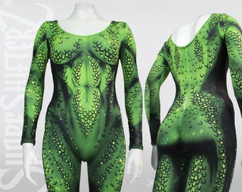 Mermaid AquaWoman Bodysuit Costume