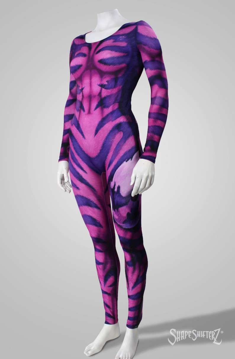 Classic Cheshire Cat Inspired Catsuit/PullUp Bodysuit for Etsy