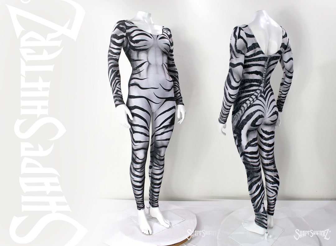 CATSUIT ZEBRA CROSSING